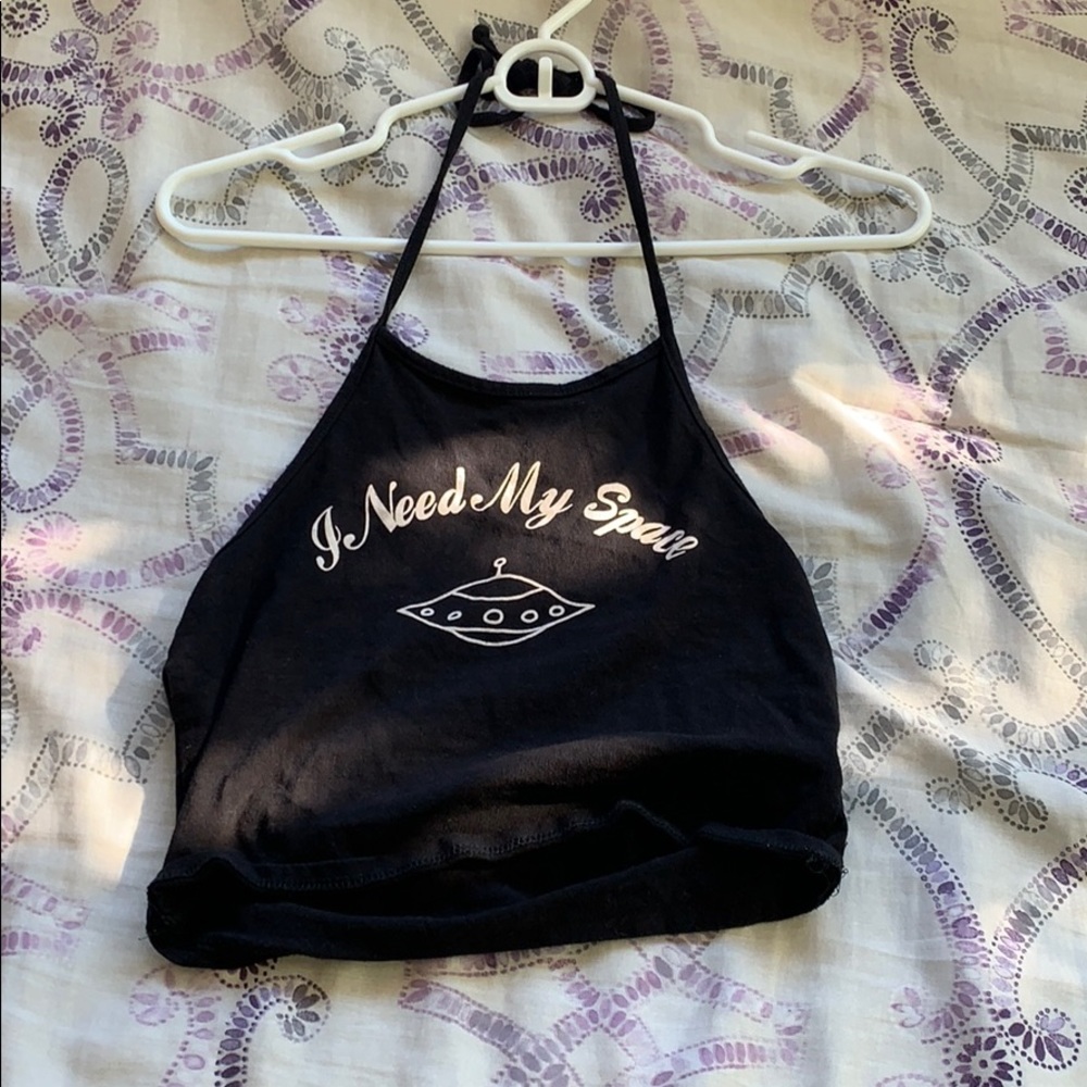 I Need My Space crop halter!